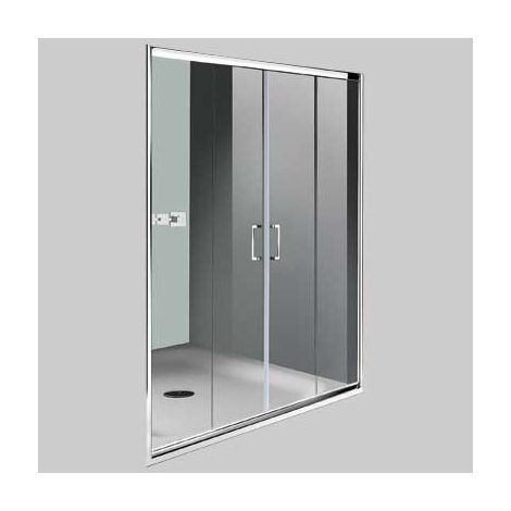 PORTA 2 ANTE SCORREVOLI E 2 FISSE TONGA 5 H.190 - 187-192 Ap. 80