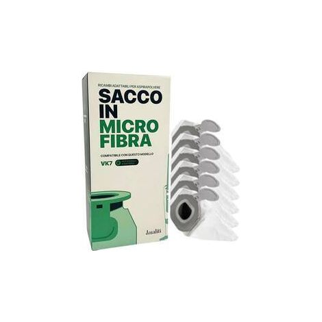 RICAMBIO FOLLETTO SACCO IN MICROFIBRA VK7 PZ.6