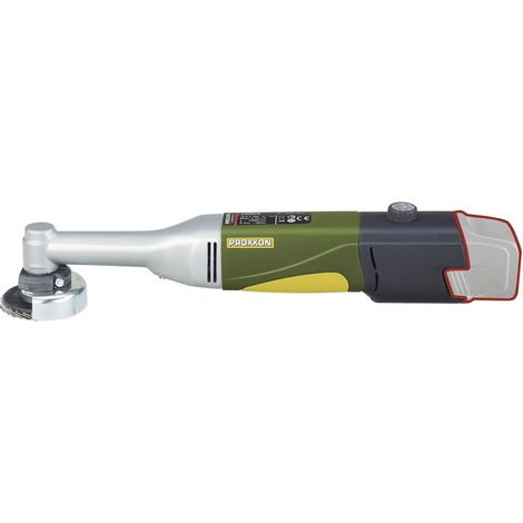 Proxxon – Meuleuse d'angle sans fil 10,8V 5000-16000 tr/min – Disque 50mm pour acier et céramique – Variateur de vitesse – 29817