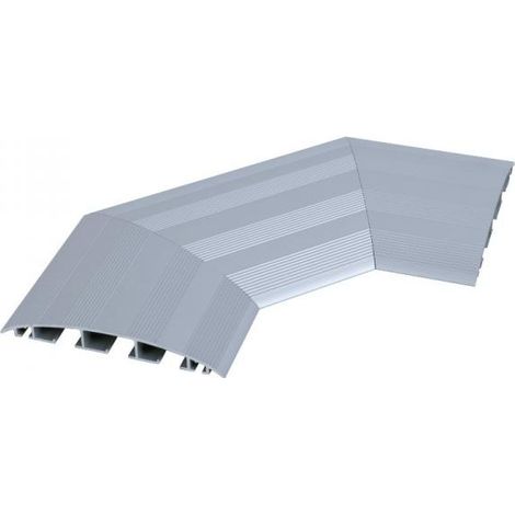 Bachmann 931.063 Porta cavi alluminio argento 146x19 mm