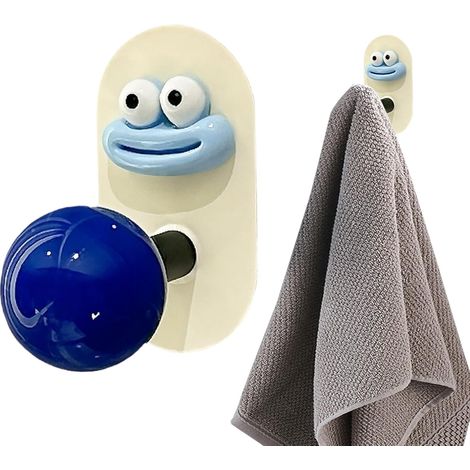 Crochets porte-serviettes pour salle de bain , étagères murales décoratives serviettes , support dur (1/5)