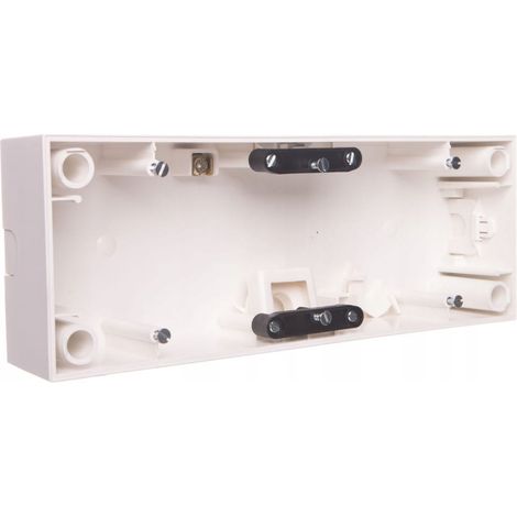 Caja eléctrica de superficie Berker 5310439909 triple acabado mate (1/2)