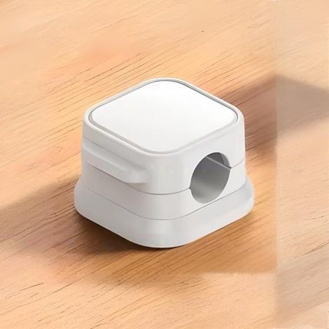 6er-Set magnetische Kabelclips, selbstklebende Kabelorganisatoren  Zubehör für Zuhause, Nachttisch, Büro, Auto und Wände, Kabelmanagement für Handy-Ladegeräte, leichtgängige und verstellbare Befestigu (1/3)