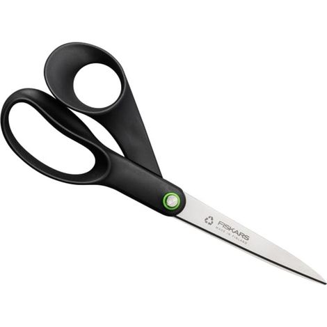Fiskars Functional Form ReNew Universal Scissors – 21cm, Ergonomic and Durable Kitchen & Craft Cutting Tool