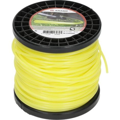 Hilo de corte di谩metro3.3mm x 46m redondo amarillo UNIVERSAL NL3346RKR (1/2)