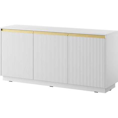 Credenza:  Bianco Opaco, 153,4 cm x 71,6 cm x 39 cm (1/5)
