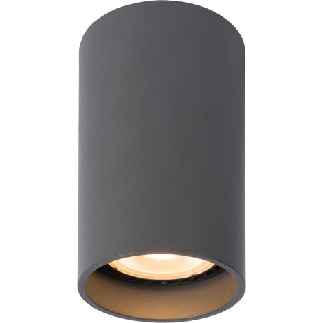 DELTO Spot plafond-Gris-Ø5,5 (1/2)