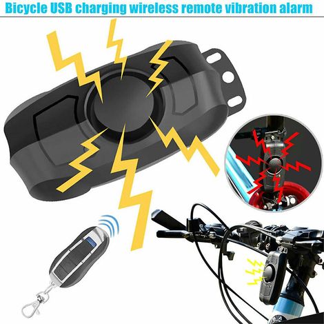 Diebstahlsicheres Fahrradschloss mit Fernbedienung und Vibrationsalarm für mehr Sicherheit beim Radfahren (1/5)
