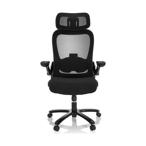 [GEBRAUCHT] B-Ware Hjh Office Instructor Sw I Pro Stoff/Netz Xxl Drehstuhl Bürostuhl Stuhl Schwarz