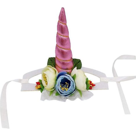1 chapeau de licorne pour animal de compagnie