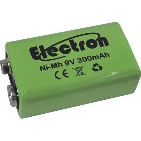Batteria ricaricabile Ni-Mh 9V 300mAh