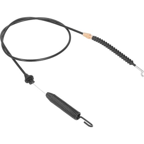 Câble d'engagement du plateau de coupe avec ressort pour tracteurs tondeuses MTD 74604173D, 74604173E et 74605140 (1/5)