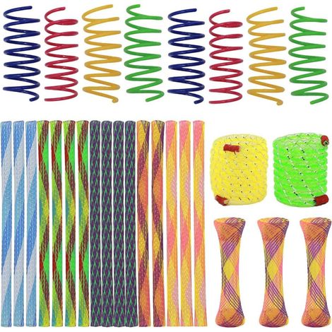 30 Pièces Jouet à Ressort pour Chat - Coloré, 3 Styles pour Chaton Animal Rester en Bonne Santé (1/5)