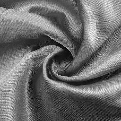 Ensemble de literie comprenant un drap-housse en satin de soie uni anti-acariens, une housse de protection pour matelas (taille QUEEN) (1/5)