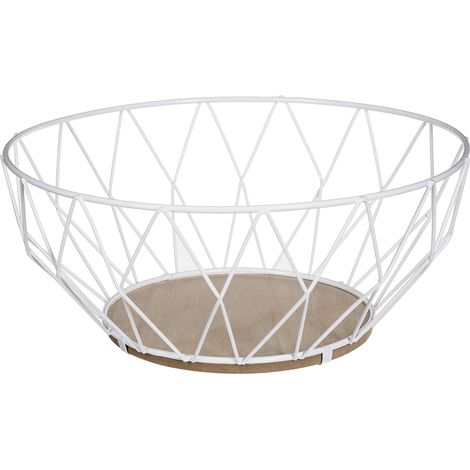 Frutero metálico baltik blanco ø28cm colores/modelos surtidos (1/3)