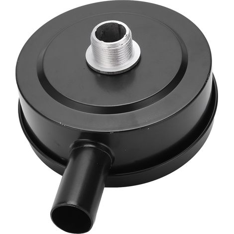 Silencieux pour Compresseur d'Air 80 avec Filtre G3/4 en Coque Fer, Réducteur de Bruit Accessoire (1/5)