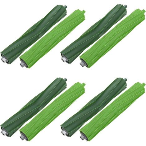 Lot de 4 Rouleaux de Brosse pour iRobot - Accessoires de Rechange pour iRobot EI & J série E5 E6 i7 i7+ i6 i6+ i3 i3+ i4 i4+ i8 i8 Plus J7 J7+ (1/5)