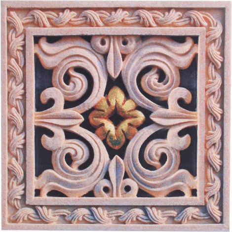 Autocollants muraux auto-adhésifs en PVC pour carrelage, 10 pièces, décalcomanies 3D, décoration de maison, 12CM x 12CM 3 (1/5)