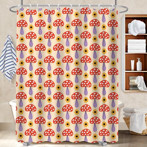 Rideau de bain 180x180 résistant bâche de douche pour se sentir en vacances chez soi (1/5)