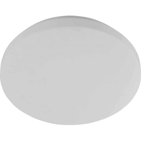 PLAFONNIER LED PLASTIQUE BLANC DIAM 26CM 10W 1250 LUM 4000K