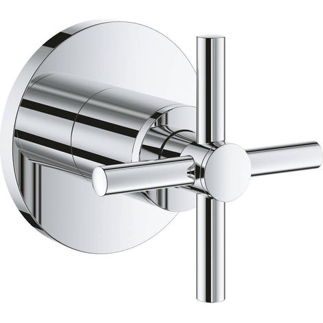 Llave de paso Grohe Atrio New con maneta en cruz Cromado (parte exterior) (1/2)