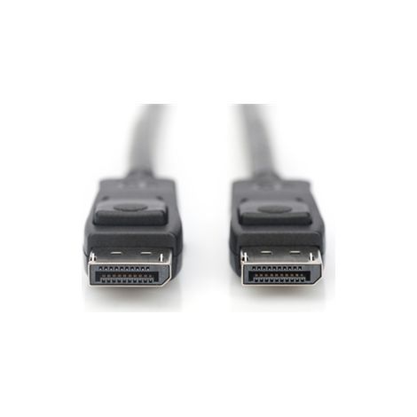 DIGITUS DisplayPort Anschlusskabel 1m UHD 8K St./St. schwarz (1/4)