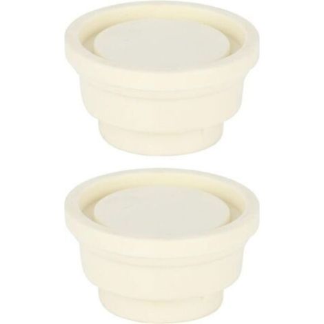 Bouchon D'échelle de Piscine, 2 Pièces Bouchon en Caoutchouc pour échelle de Piscine Accessoire de Piscine pour échelles de Piscine