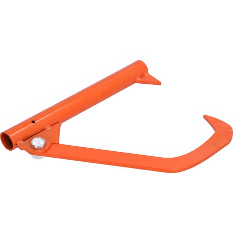 Lève-bûches en acier au carbone haute résistance, revêtement extérieur, support robuste, outils à crochet Shrill