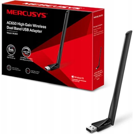 Wifi Link MERCUSYS MU6H Negro (1/5)