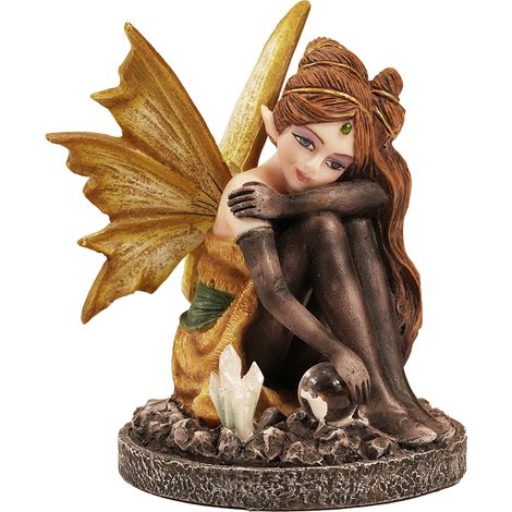 Signes Grimalt Seduta Fata Fantasia  Figura di fata marrone - 9x7x7 cm