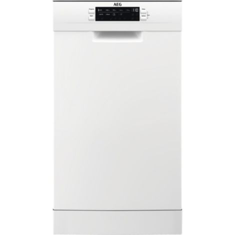 Lavavajillas 45cm 9,9L Clase E AEG FFB62427ZW 9 cubiertos 46dB Se (1/5)
