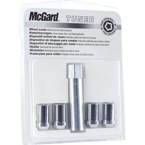 4 ECROUS US SU MCGARD M14X1.5/ 60°/ LONG. 49.1MM/ Ø26MM
