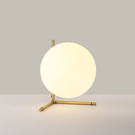 Lámpara De Mesa Bola Cristal "RIPPER 220" - E27 - Ø 22cm (1/5)