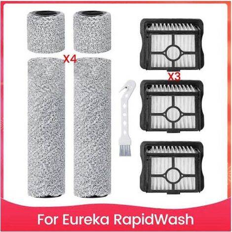 Ersatzteile und Zubehör für den Eureka RapidWash 630 Saugroboter: Hauptrotationsbürste, HEPA-Filter (1/5)