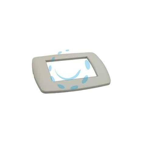 PLACCA 3 POSTI "MILLENNIUM" AVORIO - 3 posti - mm.123x84h. (7843.T.A)