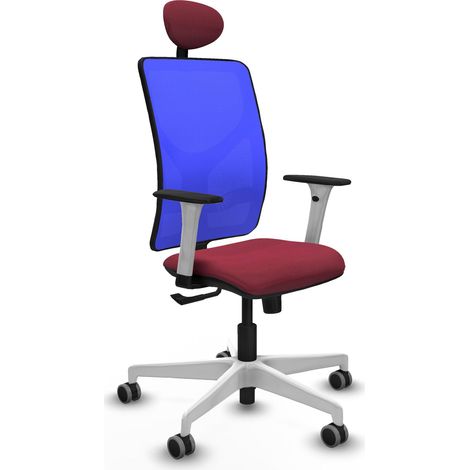 Sedia da ufficio piqueras y crespo Motilla blu supporto lombare (1/2)