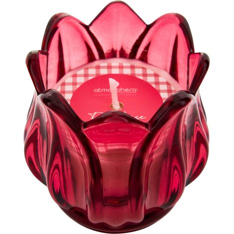 Candela profumata 75g fragranza floreale di fiori di rosa - Atmosphera créateur d'intérieur (1/4)