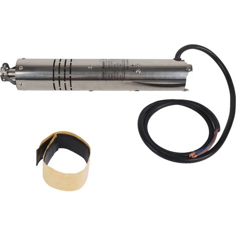 Pompe Submersible électrique à aimant Permanent, 12V, DC, sans balais, contrôleur MPPT intégré (S122T-20) S122T-20 (1/4)
