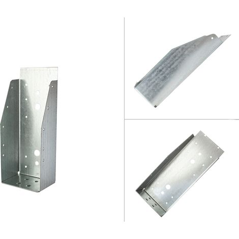 Support de poteau lourd sans lèvre pour poutres de 10 x 25 cm - (1/3)