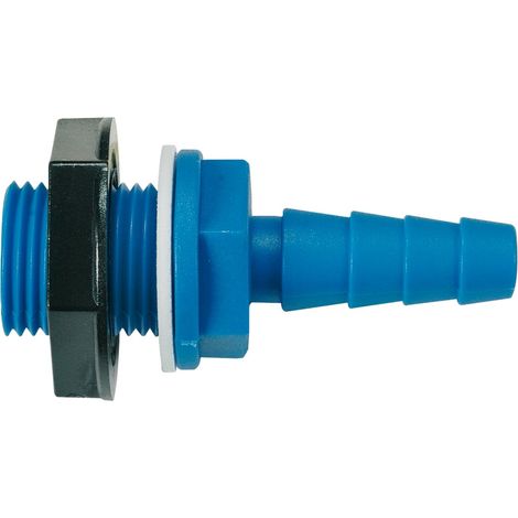 Raccord de réservoir droit : pour tuyau diam. 20 mm