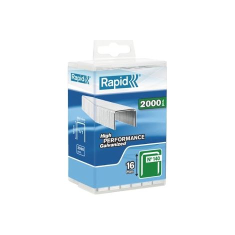 RAPID 2000 agrafes n°140 Rapid Agraf 16mm