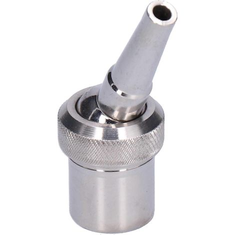 Adjustable Jet Water Spray, Stainless Steel Fountain Nozzle for Creative Water Features and Landscaping Fountain Spray, Fan Shape Water Nozzle for (1/4)