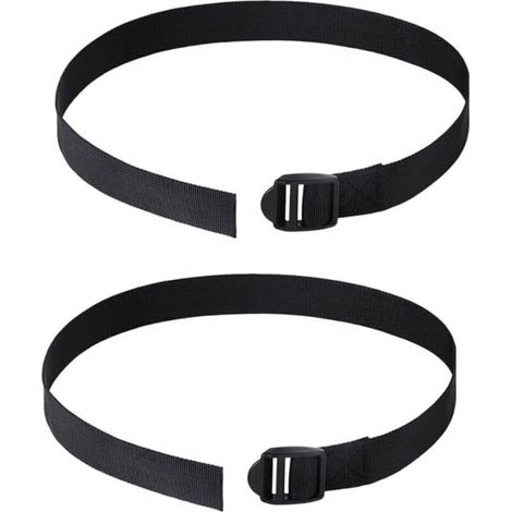 Lot de 2 sangles de pied pour rameur, sangles de pieds, fitness, sport, bandes fixes pratiques, en tissu Oxford, accessoires portables réglables pour pieds et jambes du vendeur ambulant