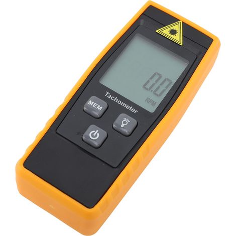 Tachymètre Numérique Laser Sans Contact Compte-Tours Photo Électronique Écran LCD 5 Chiffres Mesure Précise Vitesse Rotation (1/5)