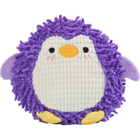 Peluche sonore Jouet pour chien avec Short Mop velours interactif Stuffed jouet pour petits moyens grands Breeds – UN (1/5)