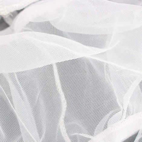 Housse de cage à oiseaux extensible en nylon, filet de protection pour cage à perroquets, accessoires pour cage à oiseaux (1/4)