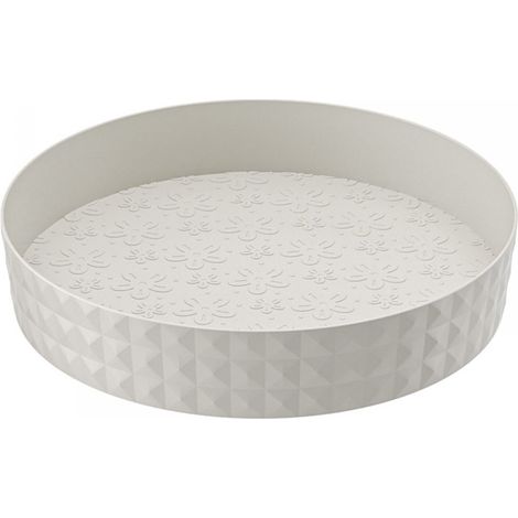 Organizador de encimera, bandeja giratoria de 360°, plástico resistente, para especias y frascos, cocina (1/5)