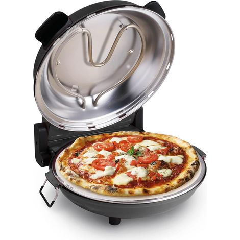 Forno Pizza Elettrico con Termostato Nero 1200 Watt Innoliving (1/5)