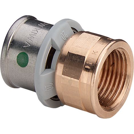Viega Sanfix-P 304843 20 mm x Rp 3/4, avec SC-Contur, bronze
