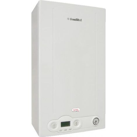Caldaia Fondital ISCHIA KC 24 kW a condensazione completa di kit scarico fumi Low NOx Gpl - ErP Kit Fumi Coassiale,Gpl